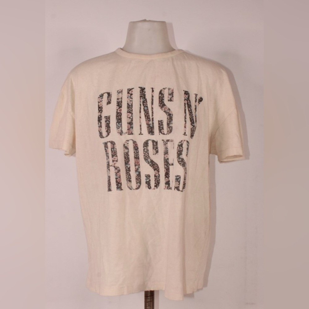 Guns N' Roses Cream T-Shirt small